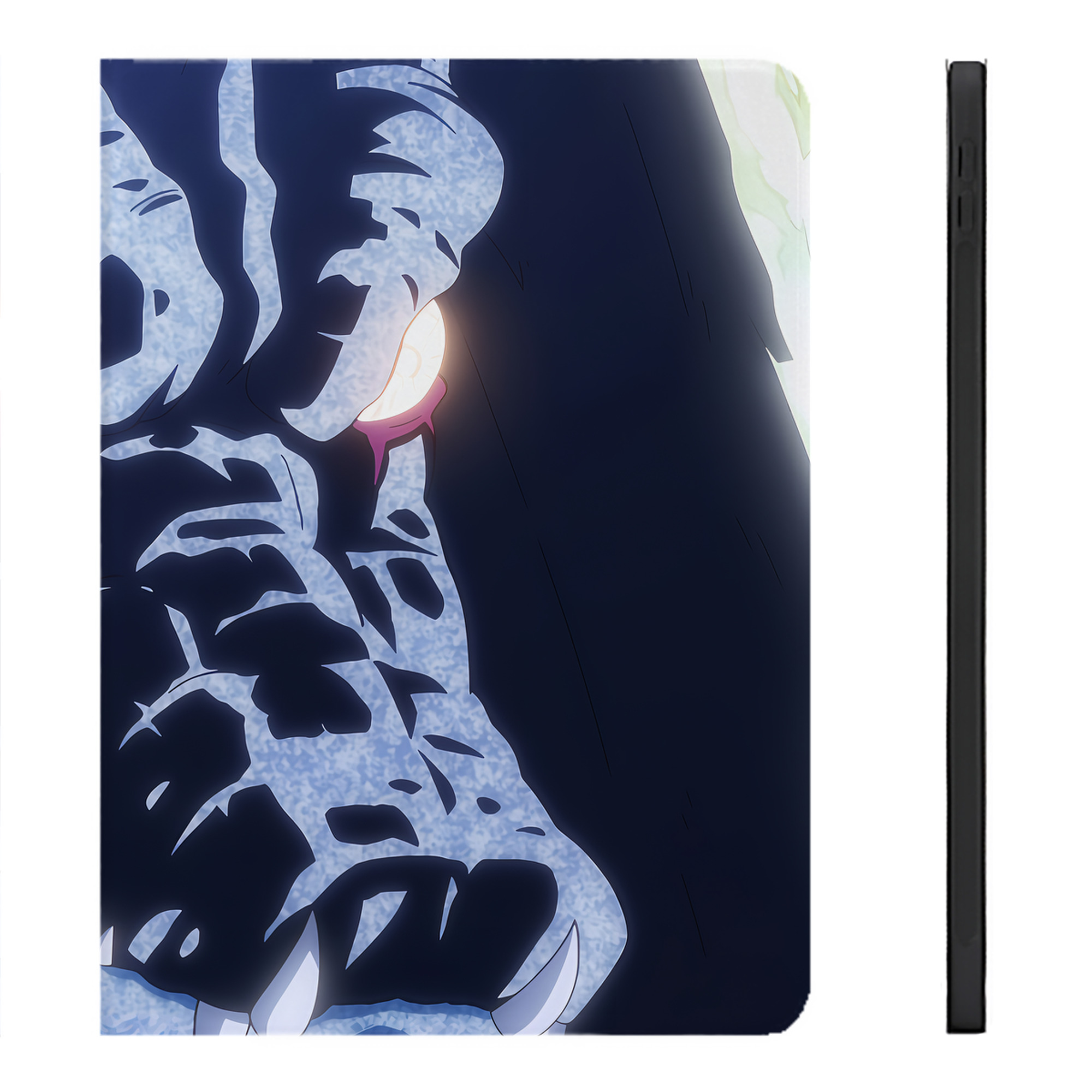 （画像用） 転スラ Regarding Reincarnated to Slime IPadケース ペンホルダー付き ブックスタイルデザイン